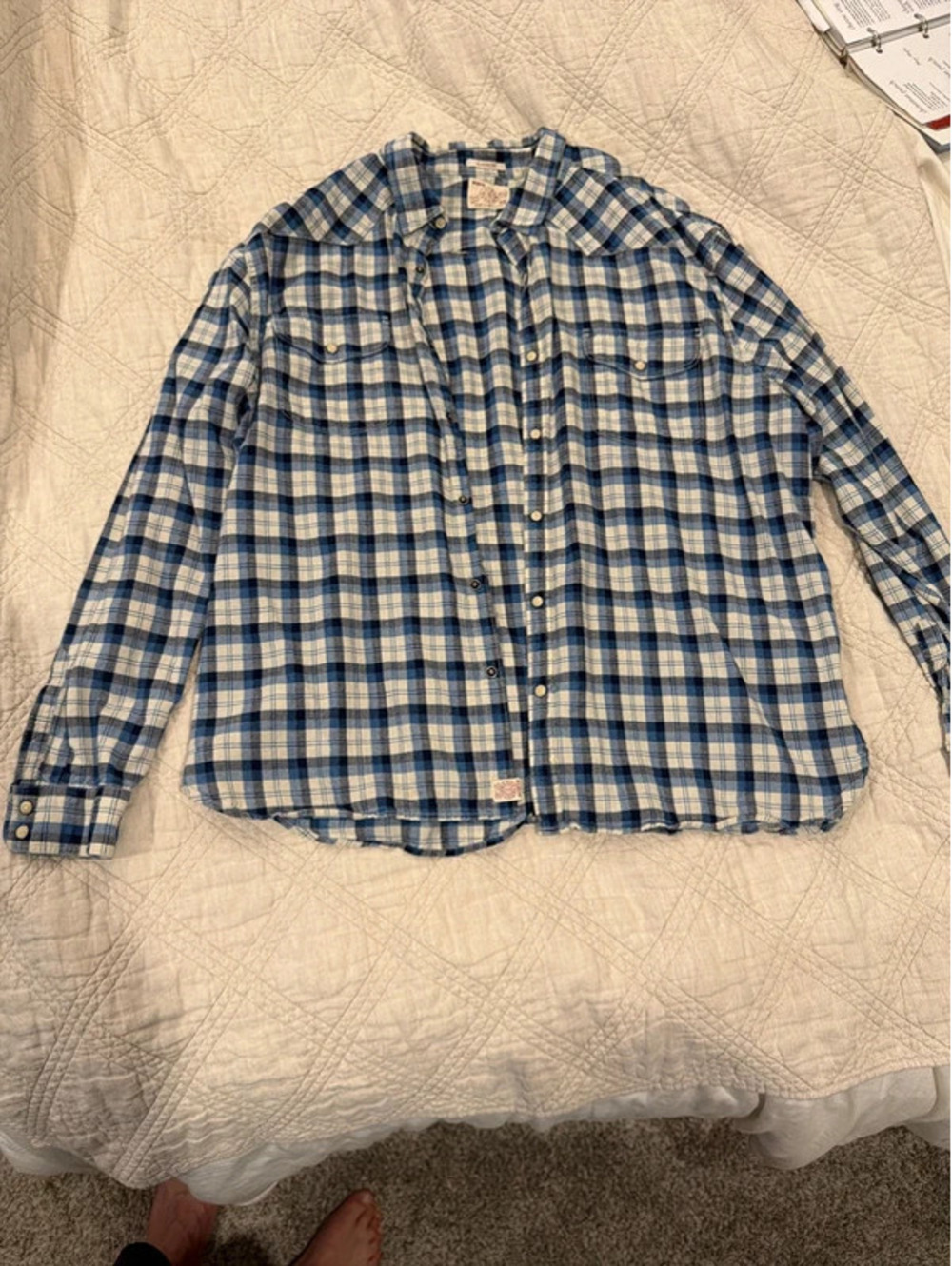 Lucky Brand Classic Fit Western style shirt